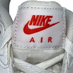 Nike Air Max Casual Athletic Shoes White Red Gum Sole Men Size 10